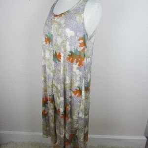 Vtg 60's Women's Plus 20 1/2 Casual Knit Sun Dress